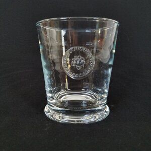 Juliska Berry & Thread Double Old Fashioned Glass 4" Clear